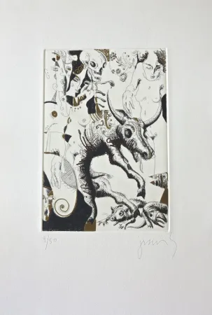 Etching Barbera - Agonia