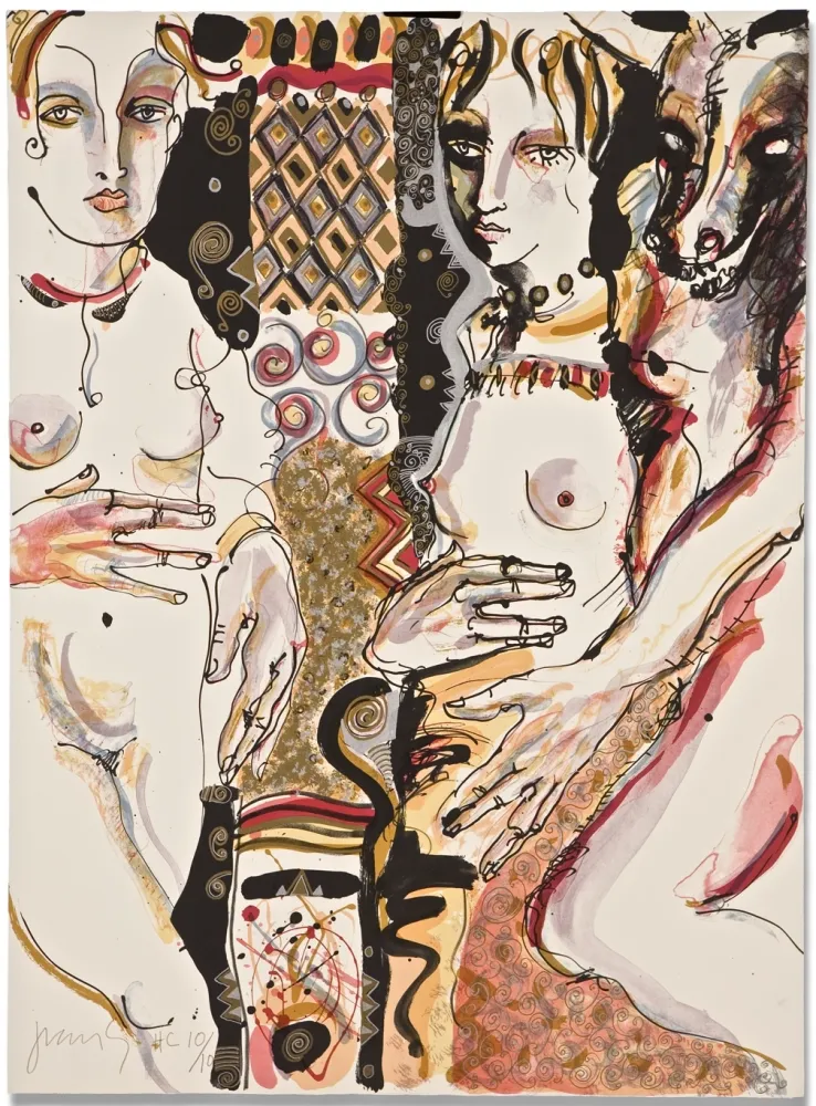 Lithograph Barbera - Compasion