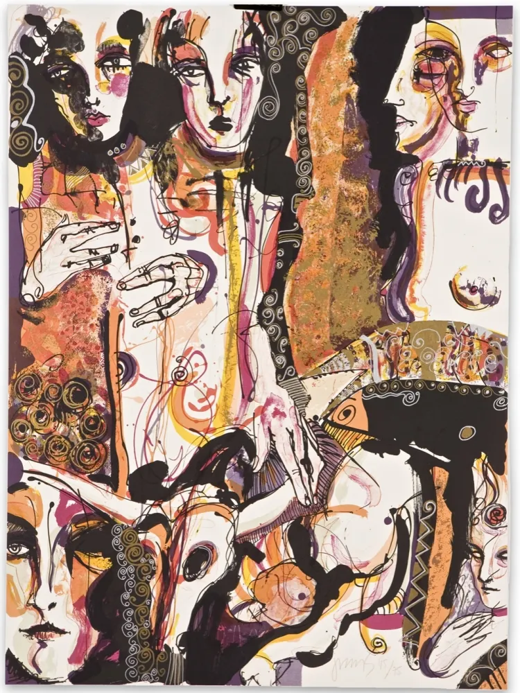 Lithograph Barbera - Confusionista