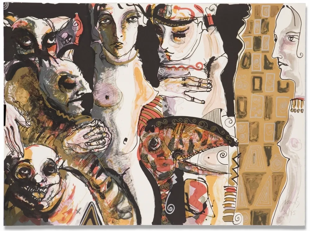 Lithograph Barbera - Conspiracion