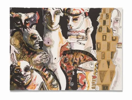 Lithograph Barbera - Conspiracion