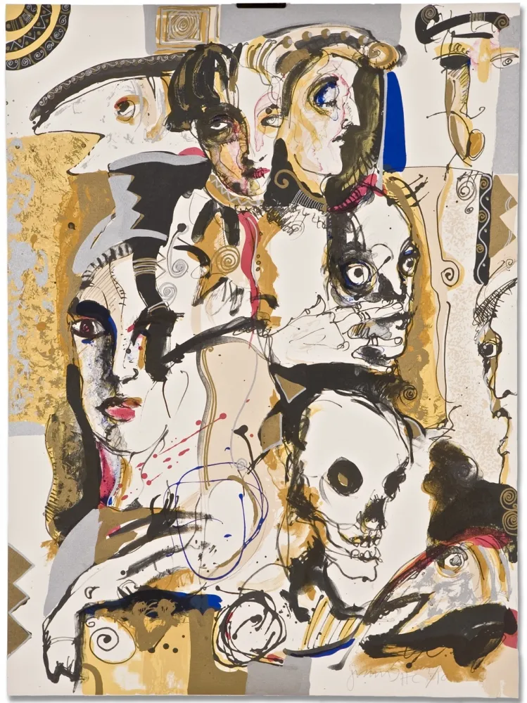 Lithograph Barbera - Contabulacion