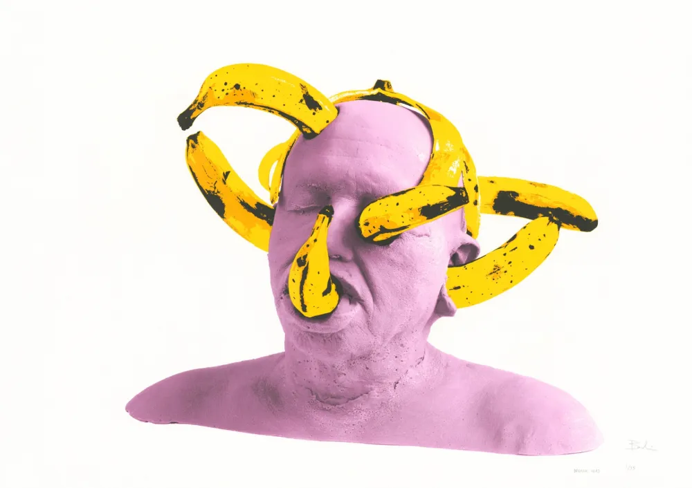 Screenprint Barbier - Banana Head
