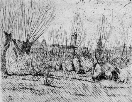 Engraving Barbisan - Inverno