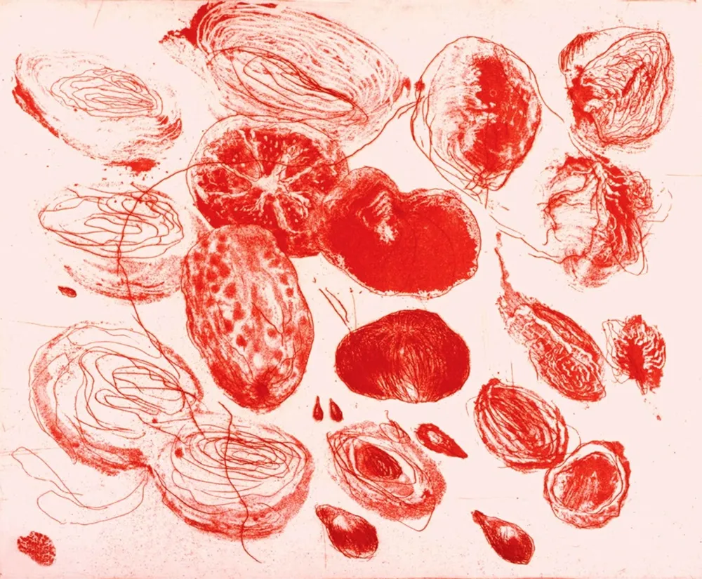 Etching And Aquatint Barcelo - Lanzarote 10