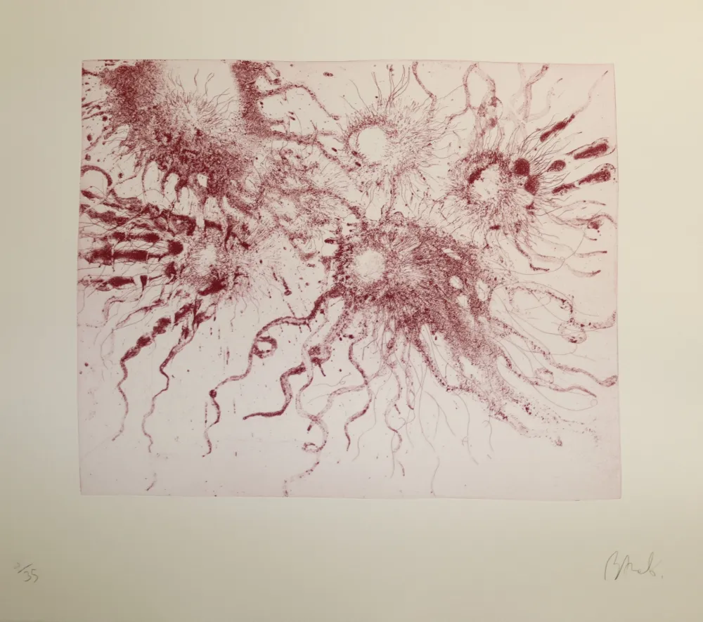 Etching And Aquatint Barcelo - Lanzarote 20