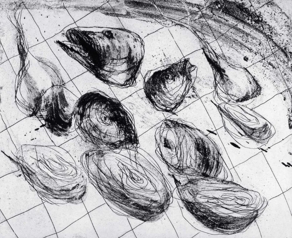 Etching And Aquatint Barcelo - Lanzarote 21