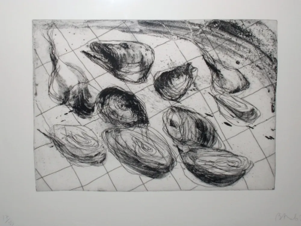 Etching And Aquatint Barcelo - Lanzarote 21