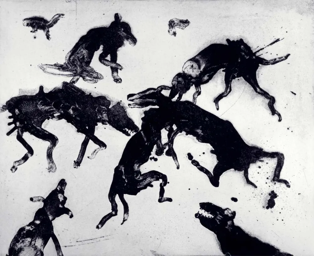 Etching And Aquatint Barcelo - Lanzarote 4