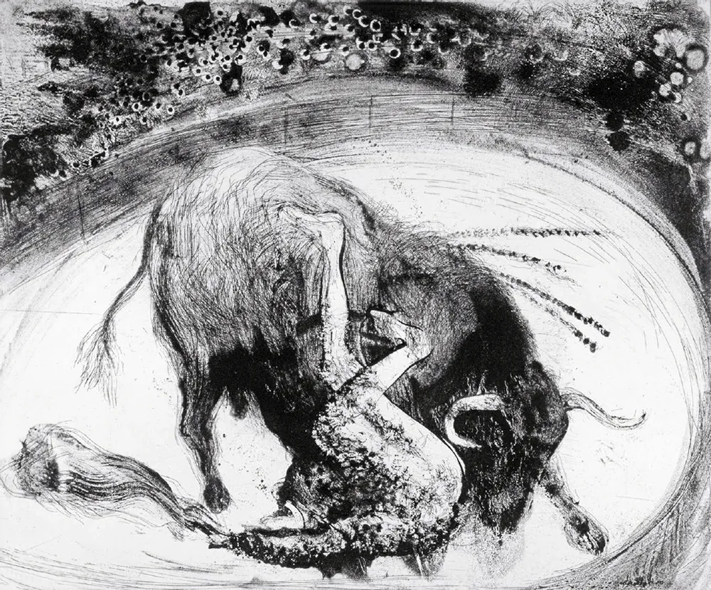 Etching And Aquatint Barcelo - Lanzarote 57