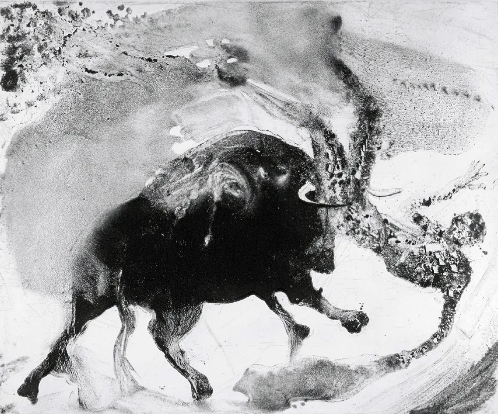 Etching And Aquatint Barcelo - Lanzarote 58