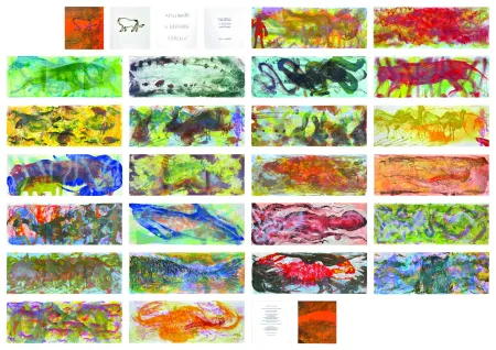 Lithograph Barcelo - Le Bestiaire ou Cortège d'Orphée de Guillaume Apollinaire par Miquel Barceló