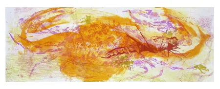 Lithograph Barcelo - Le Boeuf