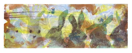 Lithograph Barcelo - Le Lapin