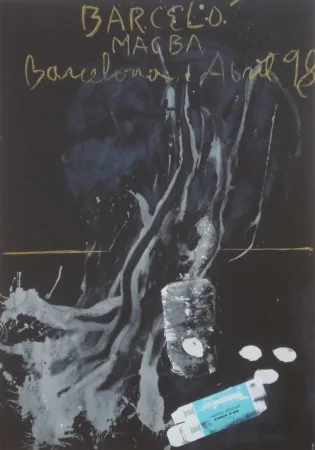 Lithograph Barcelo - MacBa 98
