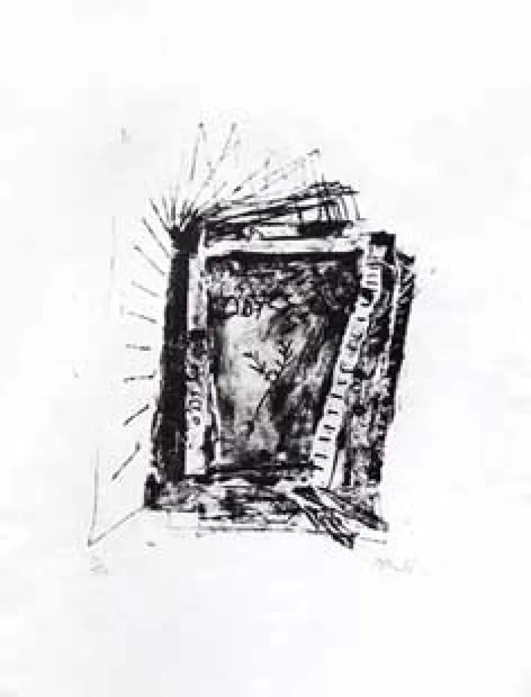 Lithograph Barcelo - Odysea