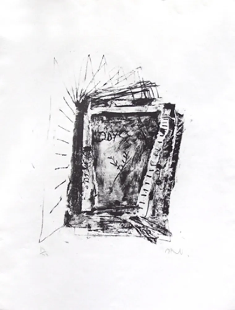 Lithograph Barcelo - Odyssee