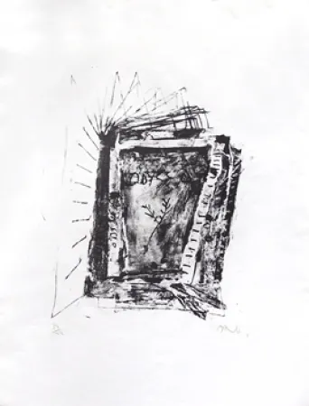 Lithograph Barcelo - Odyssee