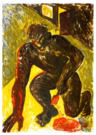 Lithograph Barcelo - Sans titre