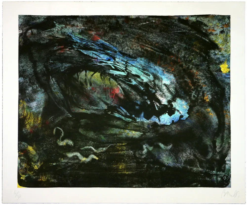 Lithograph Barcelo - Sans titre