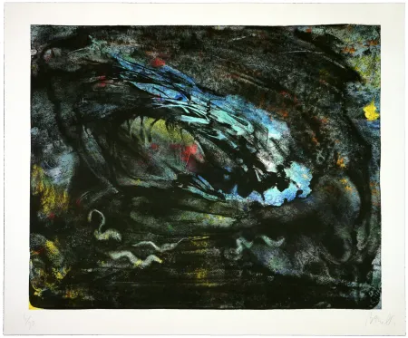 Lithograph Barcelo - Sans titre