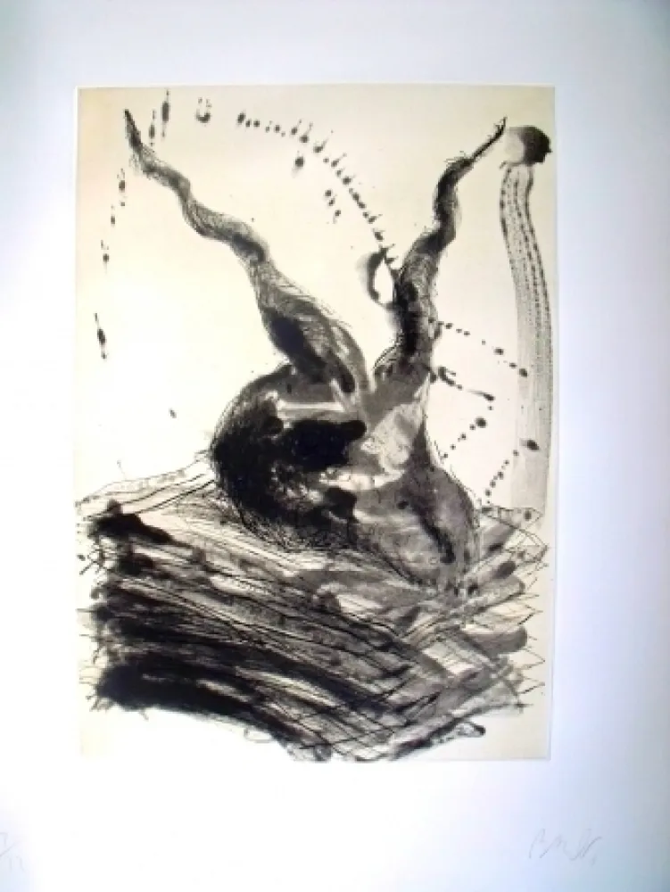 Etching And Aquatint Barcelo - Sans Titre