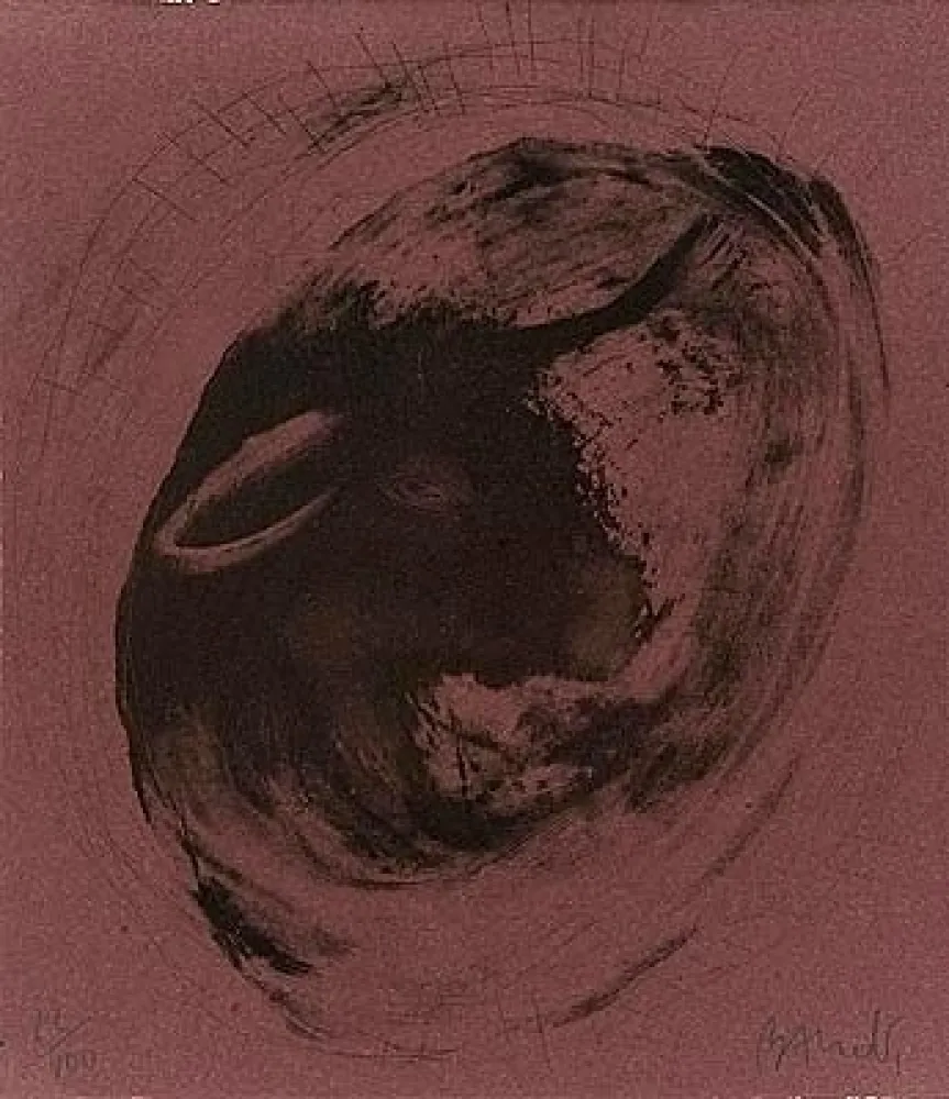 Lithograph Barcelo - Toro