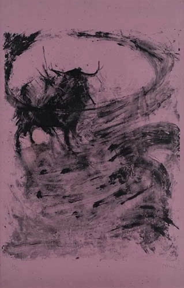 Lithograph Barcelo - Toros