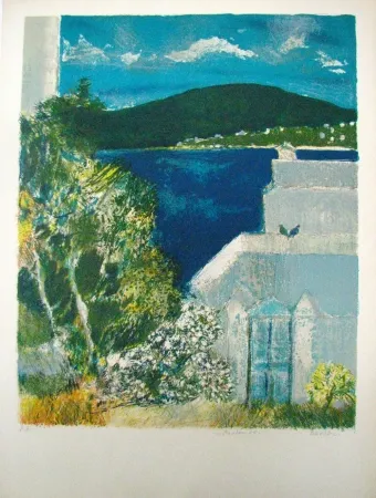 Lithograph Bardone - Untitled