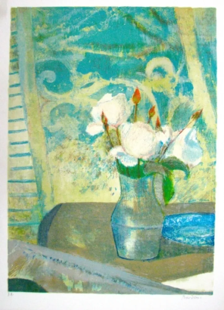 Lithograph Bardone - Untitled