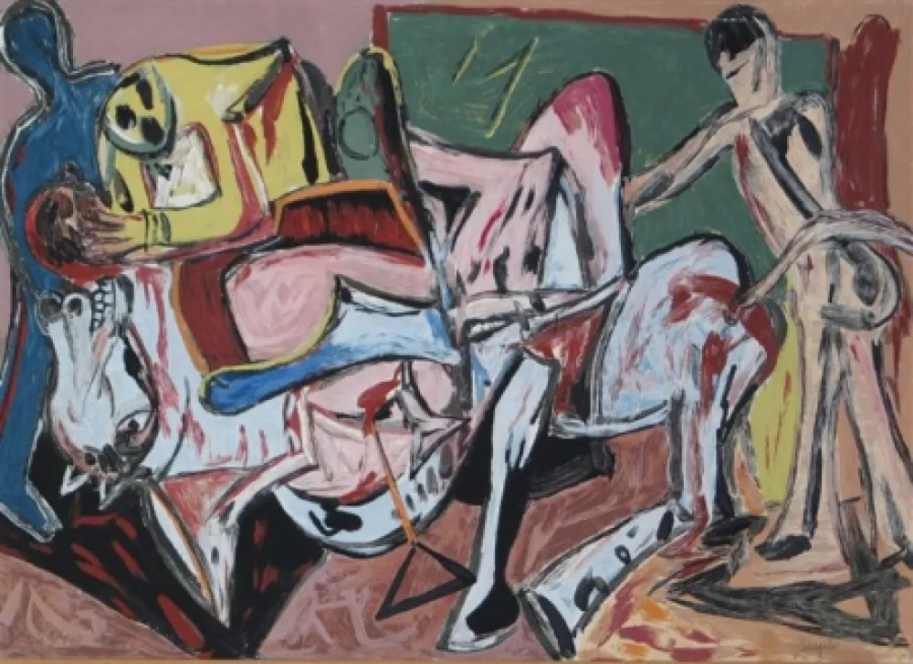 Screenprint Barjola  - Tauromaquia