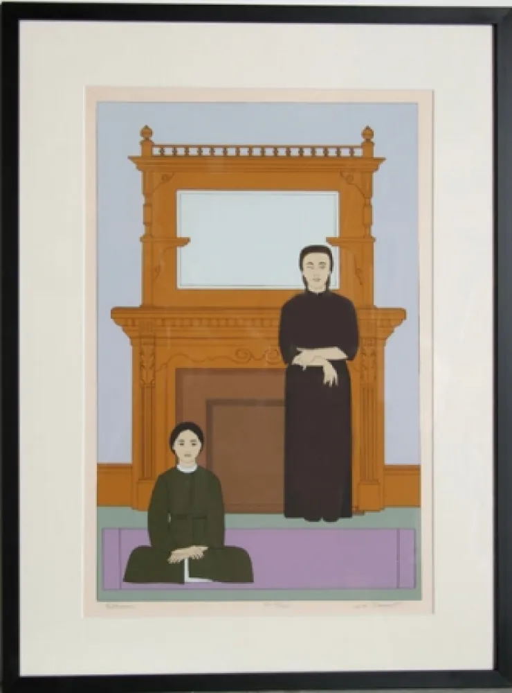 Screenprint Barnet - Reflection