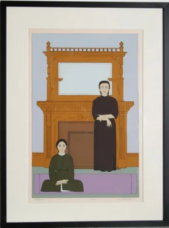 Screenprint Barnet - Reflection