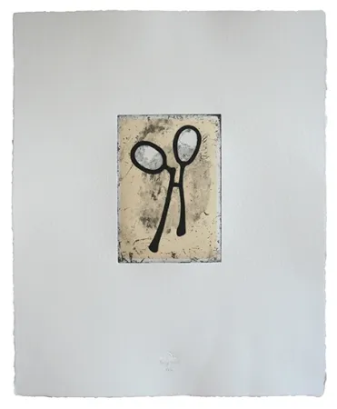 Etching And Aquatint Baroja-Collet - Binocular