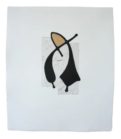 Etching And Aquatint Baroja-Collet - Dantzatzen