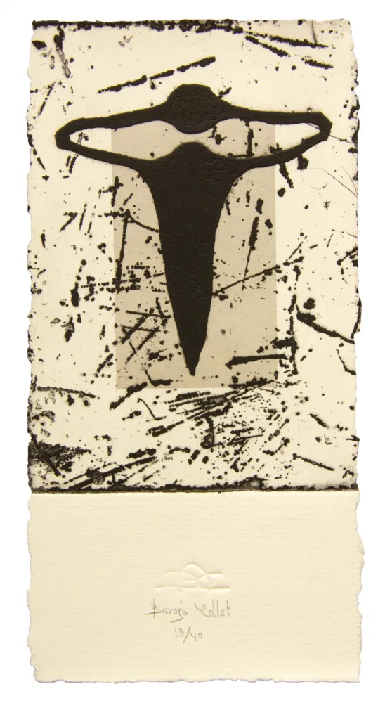 Etching And Aquatint Baroja-Collet - Debatik I