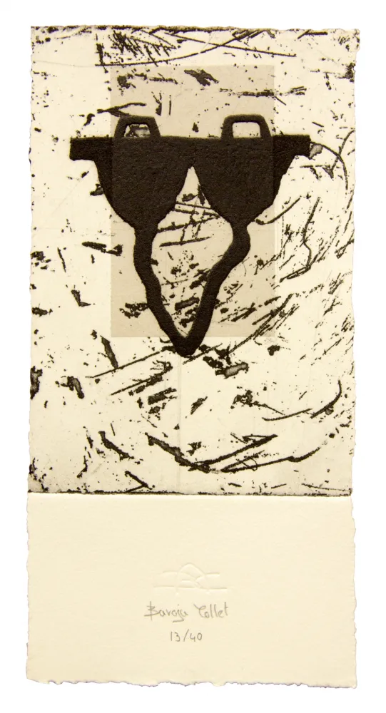 Etching And Aquatint Baroja-Collet - Debatik III