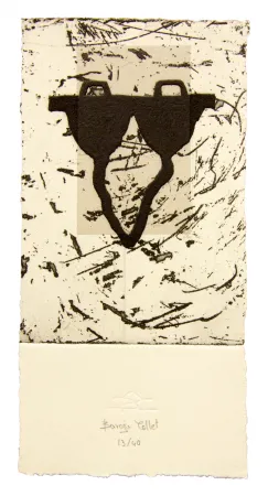 Etching And Aquatint Baroja-Collet - Debatik III