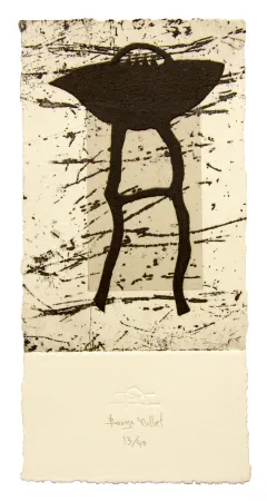 Etching And Aquatint Baroja-Collet - Debatik IX
