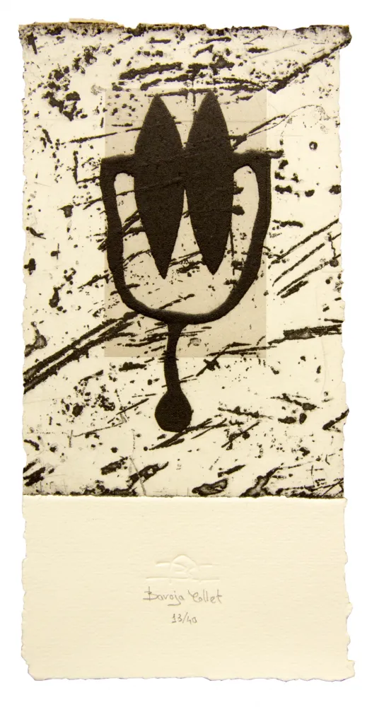 Etching And Aquatint Baroja-Collet - Debatik V