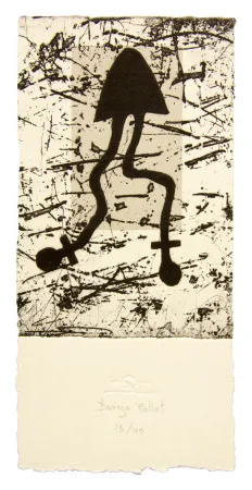 Etching And Aquatint Baroja-Collet - Debatik VI