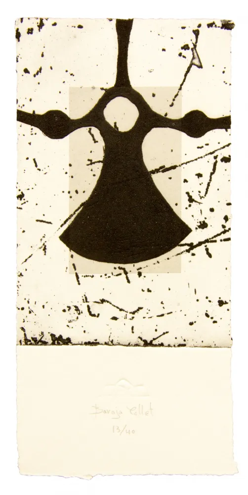 Etching And Aquatint Baroja-Collet - Debatik VII