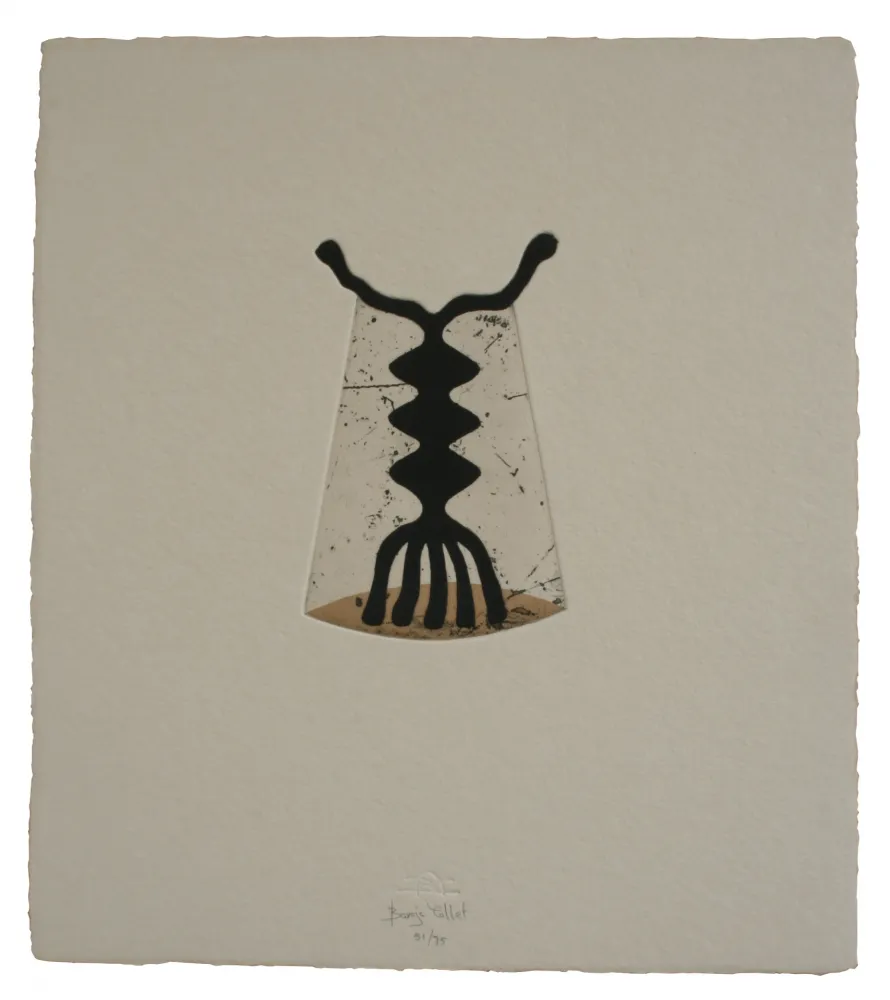 Etching And Aquatint Baroja-Collet - Ecos II