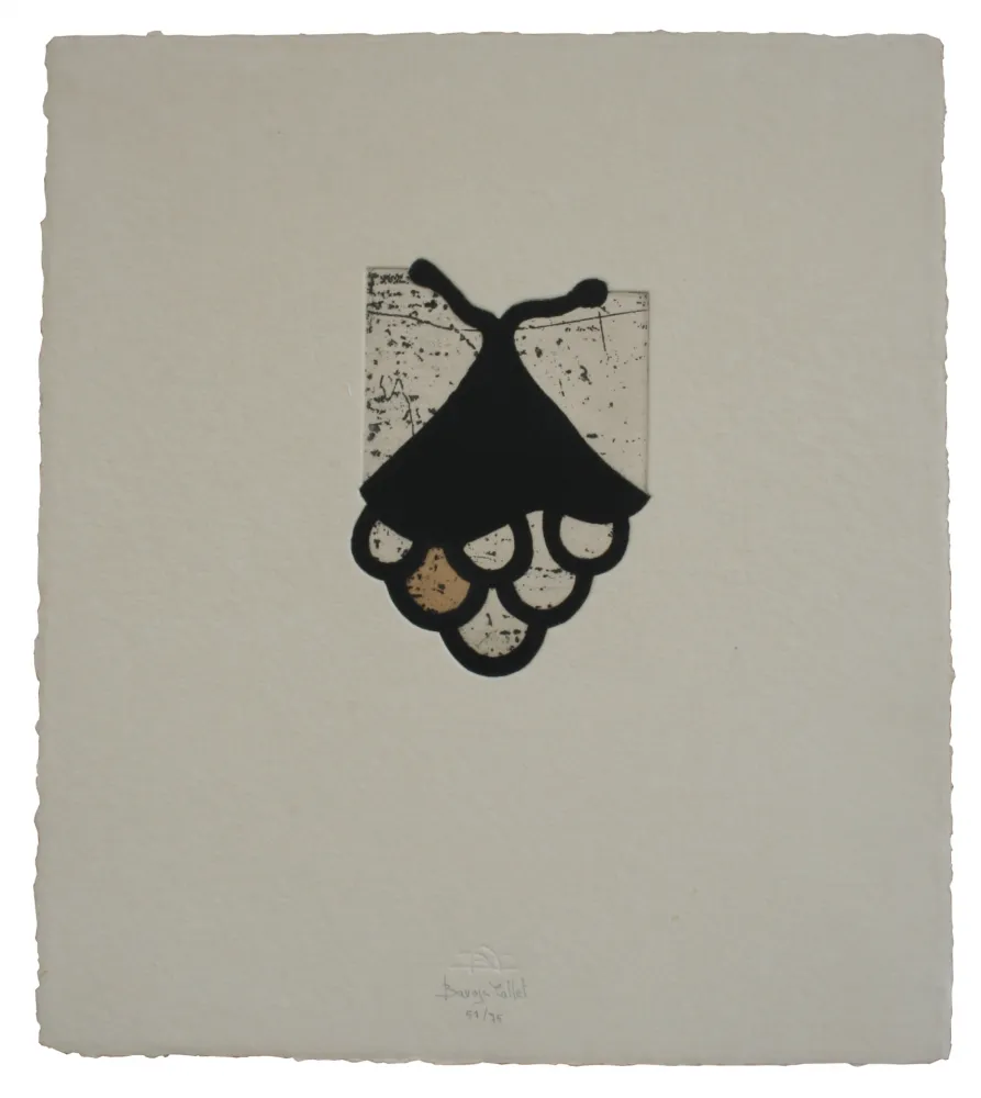 Etching And Aquatint Baroja-Collet - Ecos IV