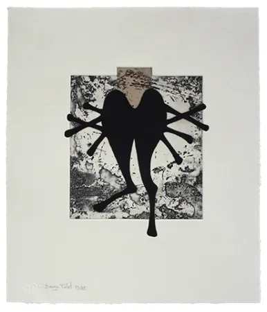 Etching And Aquatint Baroja-Collet - El beso