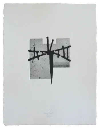 Etching And Aquatint Baroja-Collet - Espacios cruzados