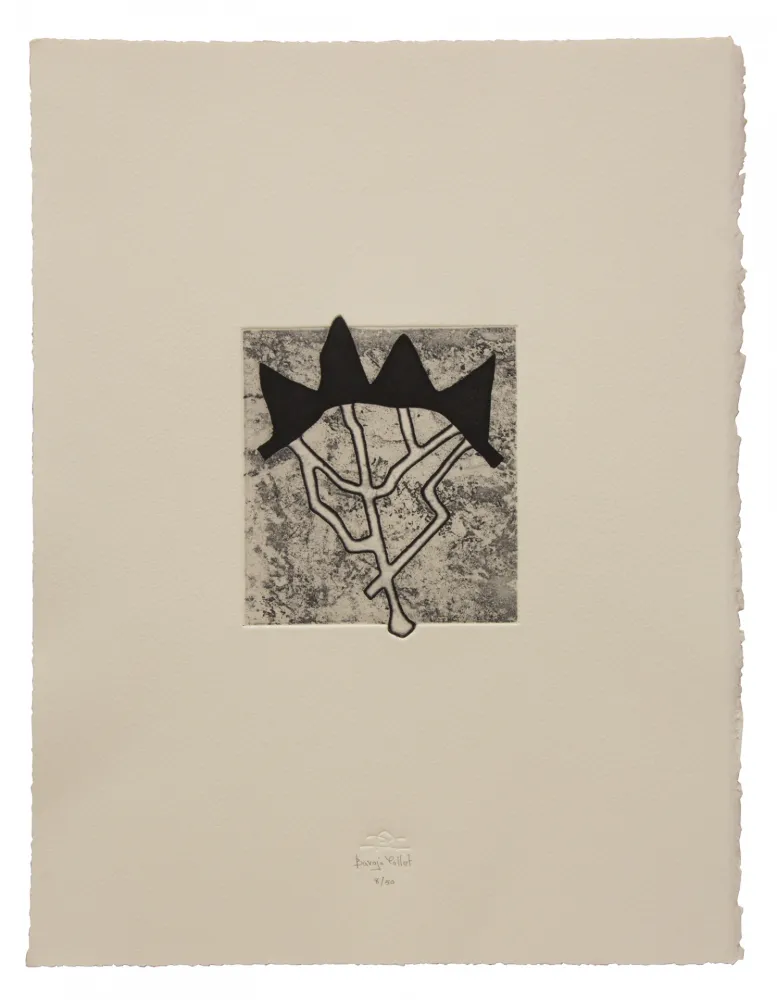 Etching And Aquatint Baroja-Collet - Estructurada