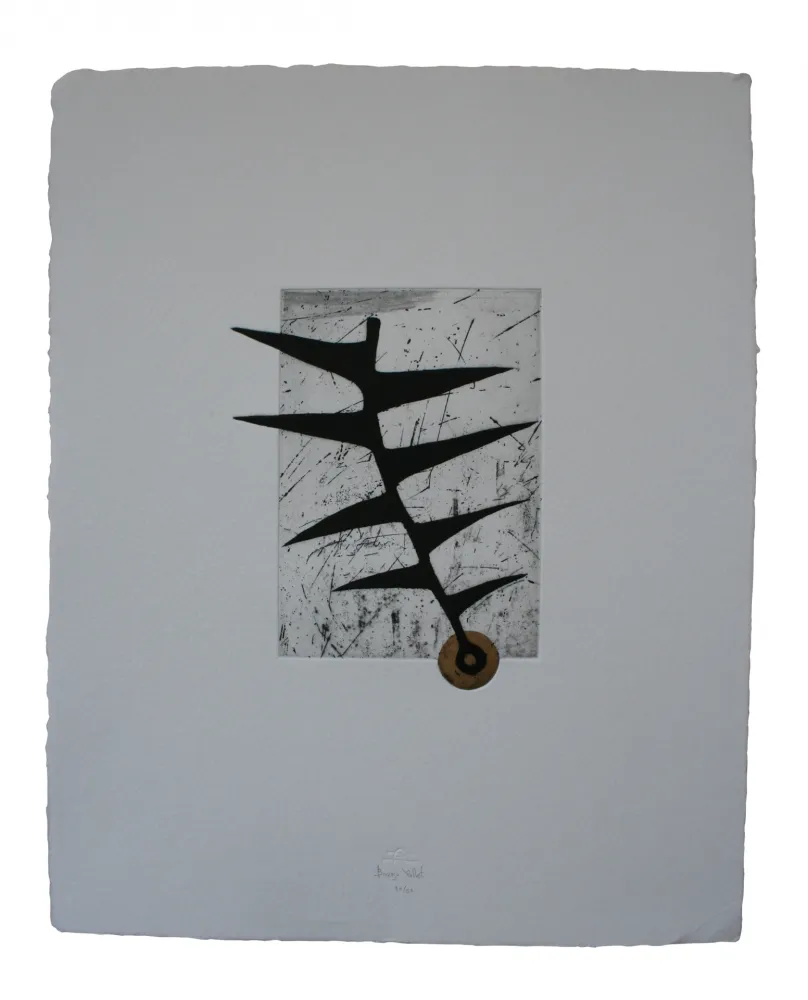 Etching And Aquatint Baroja-Collet - Homenaje a Berta Belaza