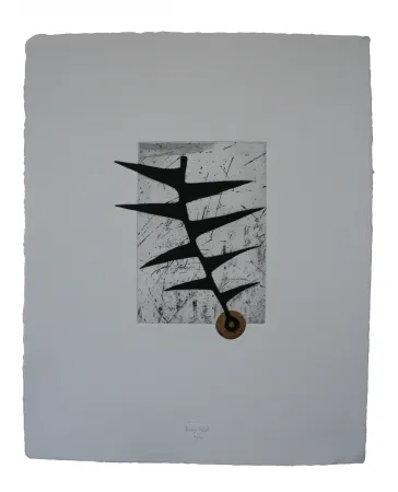 Etching And Aquatint Baroja-Collet - Homenaje a Berta Belaza