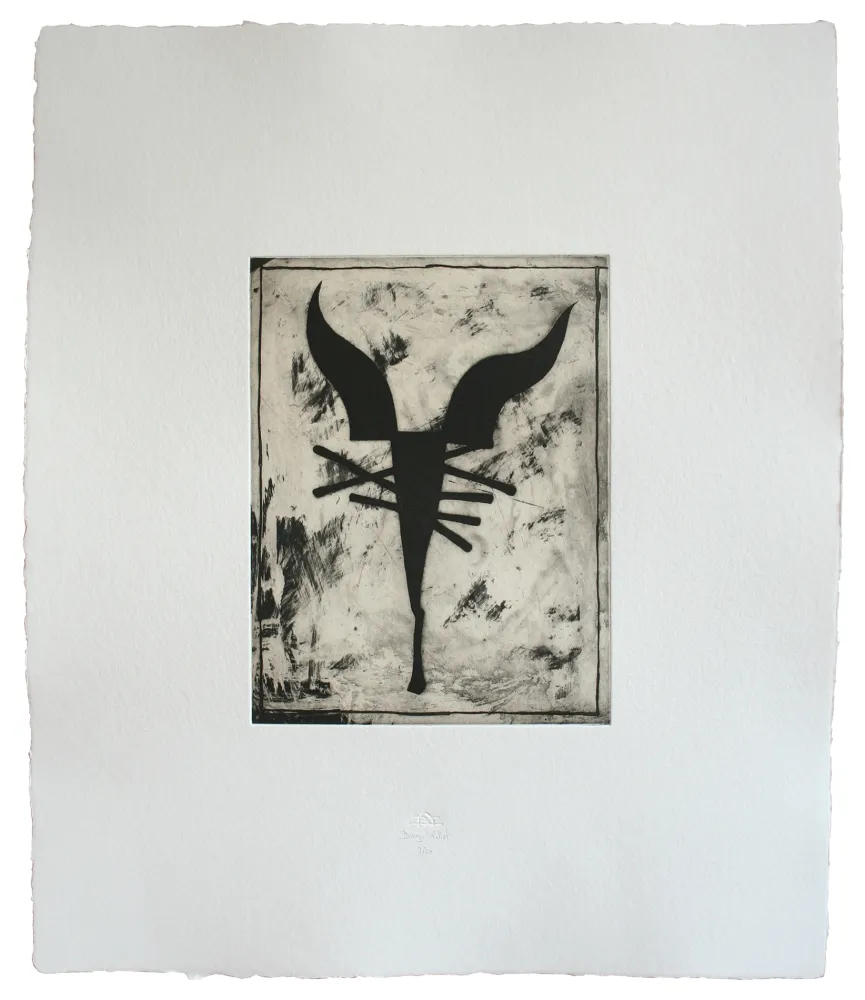 Etching And Aquatint Baroja-Collet - Homenaje a Marino Plaza